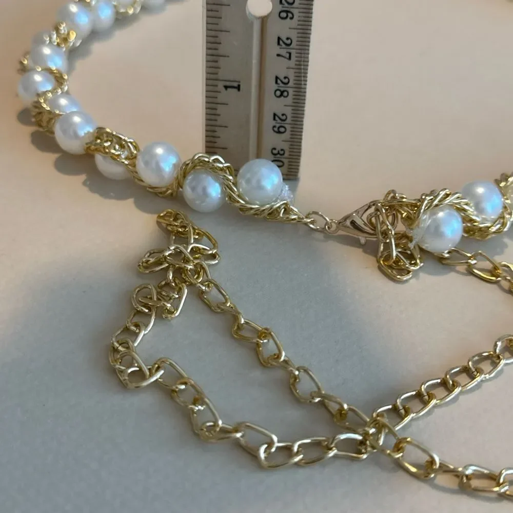 Free People pearl chain